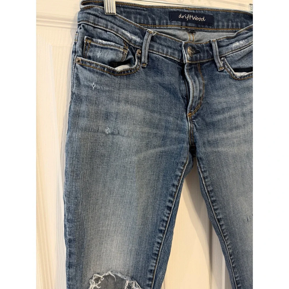 distressed cropped